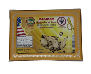 AMERICAN GINSENG SLICES (LARGE) 4 oz - NHÂN SÂM HOA KỲ CẮT LÁT