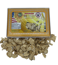 Load image into Gallery viewer, AMERICAN GINSENG SLICES (MIXED SIZES - IN POUCH) 8 oz - NHÂN SÂM HOA KỲ CẮT LÁT