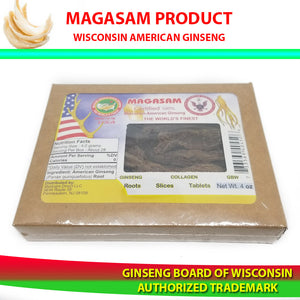 WISCONSIN RED GINSENG ROOTS (4 oz) PERFECT GIFT