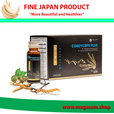 CORDYCEPS PLUS DRINK - Nước Uống Tinh Chất Đông Trùng Hạ Thảo (Buy 2 Get 1 free)