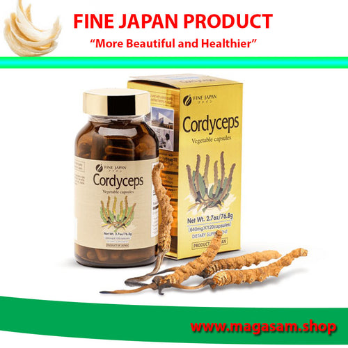 CORDYCEPS CAPSULES - Đông Trùng Hạ Thảo Dạng Viên (Buy 2 Get 1 Free)