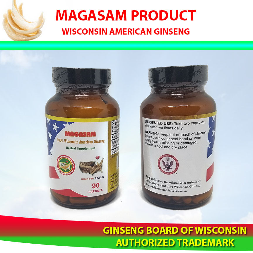 GINSENG CAPSULE (NHÂN SÂM VIÊN)- WHOLESALE PRICE - 12 BOTTLES