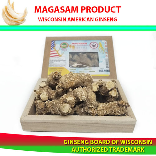 PREMIUM AMERICAN GINSENG ROOTS (LARGE) 4 oz (GBW CERTIFIED)