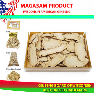 AMERICAN GINSENG SLICES (LARGE) 4 oz - NHÂN SÂM HOA KỲ CẮT LÁT