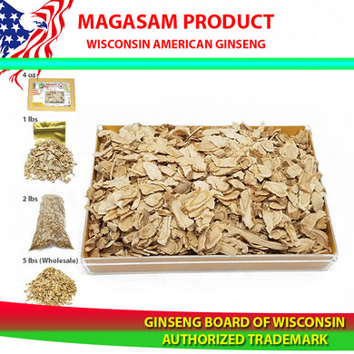 AMERICAN GINSENG SLICES (SMALL) 4 oz - NHÂN SÂM HOA KỲ CẮT LÁT